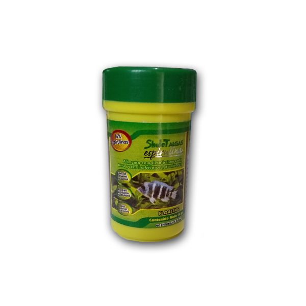 Shulet Espirulina Alimento Complementario Peces 16 gramos