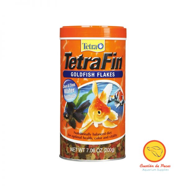 Alimento Peces Agua Fría en Escamas 200grs TetraFin Goldfish Flakes